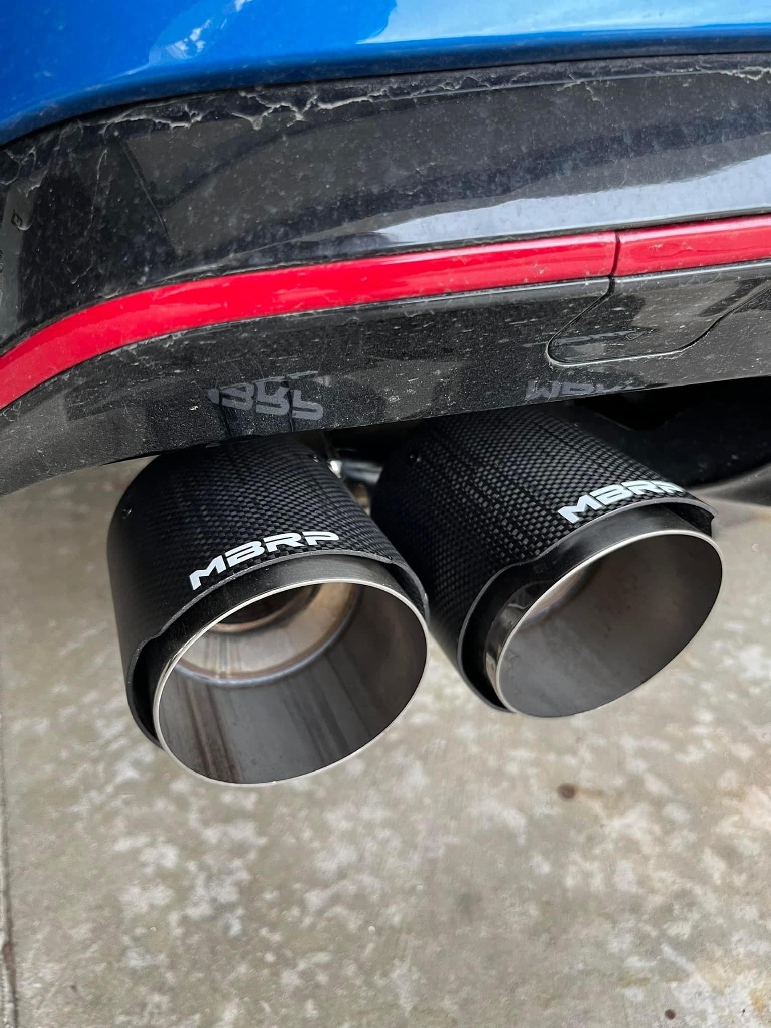 【R&B】Forte MBRP 2020-2021 Kia Forte GT 2.5in Axle-Back Dual Split Rear